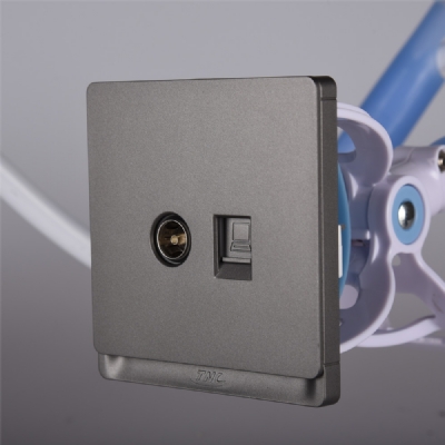 Ổ cắm 1TV + 1PC Q6801TV-PC