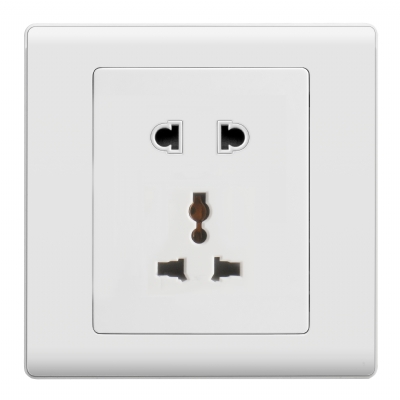 Ổ cắm 2 chấu và 3 chấu đa năng Q5816UAS
